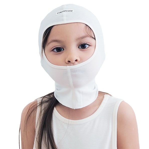 Edenswear鋅健康抗敏小幫手-兒童抗敏防護頭罩，給異位性皮膚炎 濕疹 皮膚過敏困擾者最舒適的衣物! 